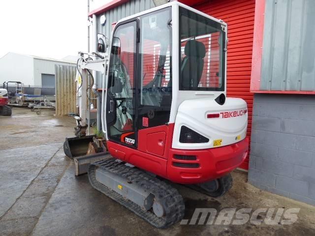 Takeuchi TB 230 Mini kotrók < 7t