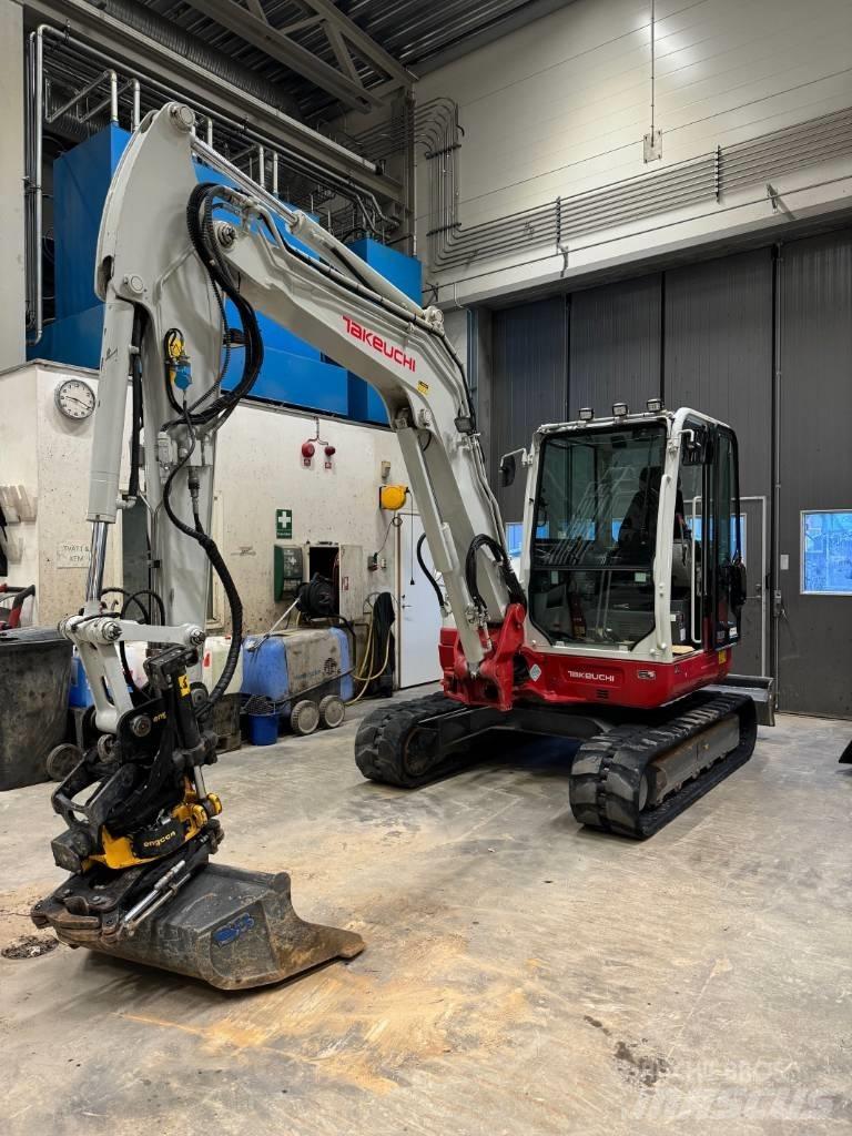 Takeuchi TB 260 Mini kotrók < 7t