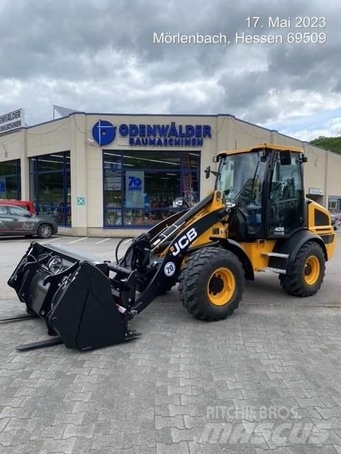 JCB 409 Gumikerekes homlokrakodók