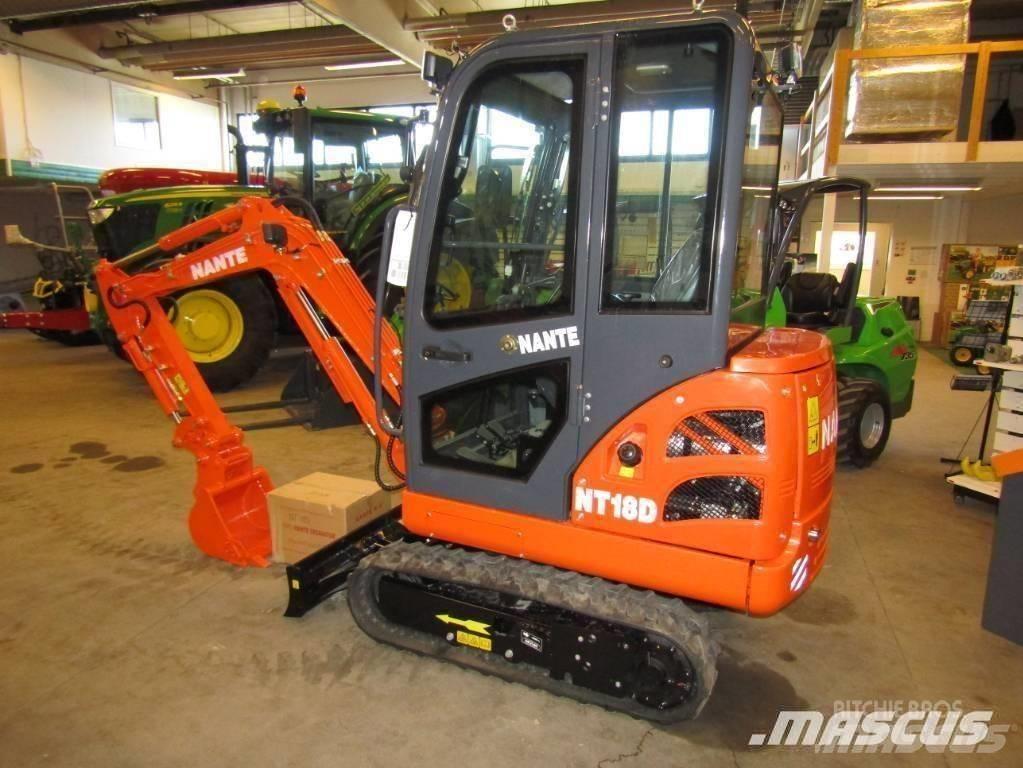 Nante NT 18 D Mini kotrók < 7t