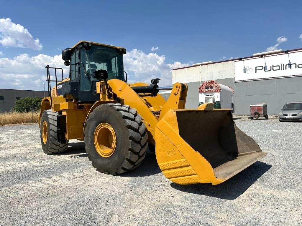 CAT 950 K Gumikerekes homlokrakodók
