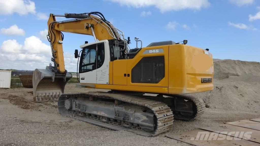 Liebherr R945 3d GPS Lánctalpas kotrók