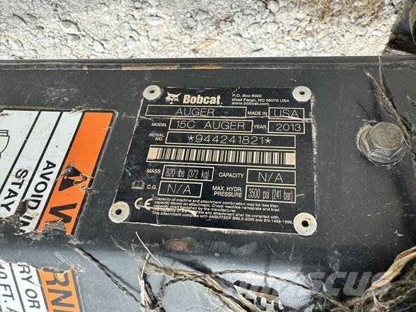 Bobcat 15C Kis teljesítményű fúrók