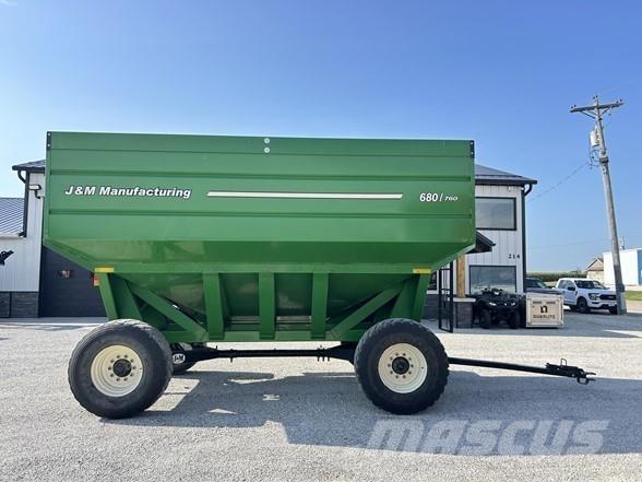 J&M 680/760 Gabona átrakó kocsik