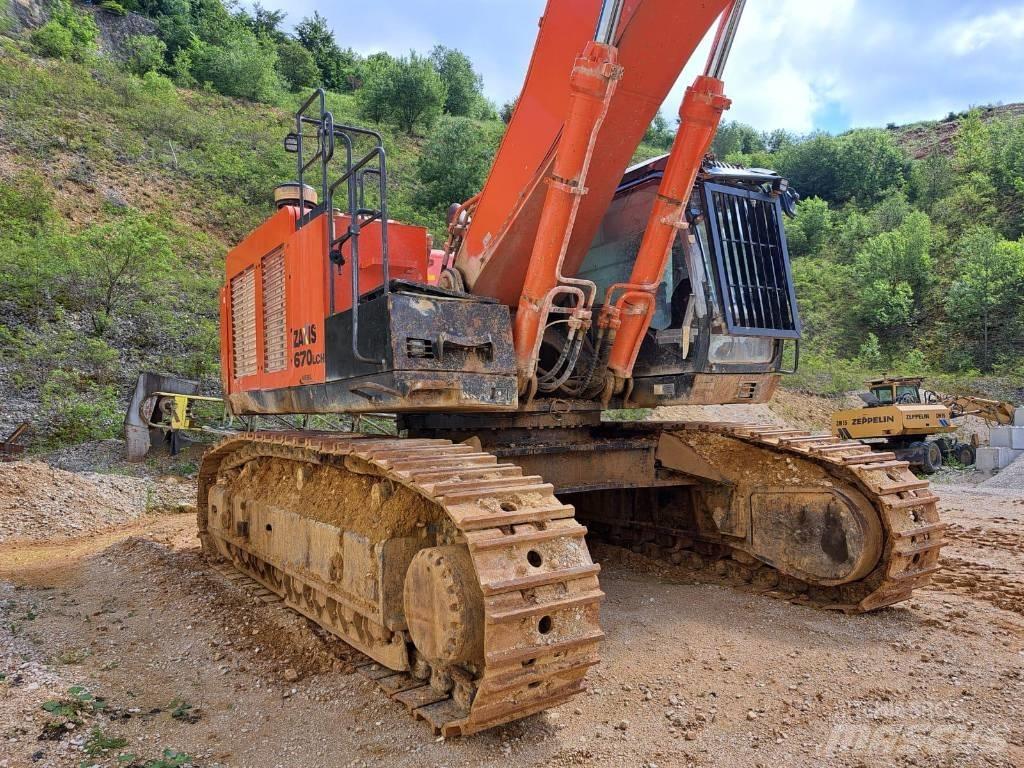 Hitachi ZX670ICH-5B Lánctalpas kotrók
