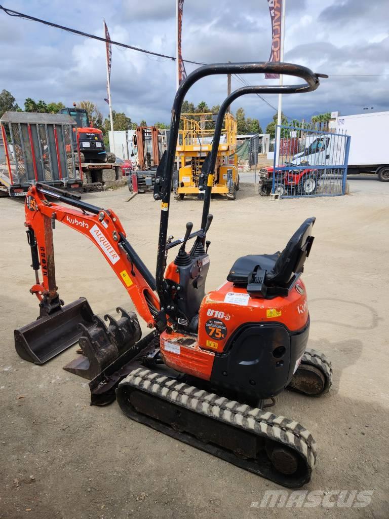 Kubota U 10-3 Mini kotrók < 7t