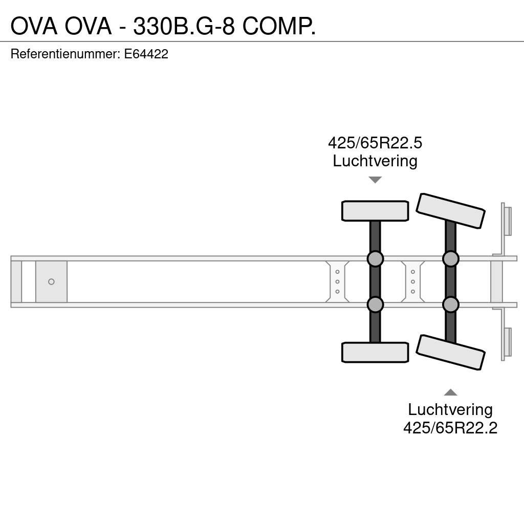 OVA - 330B.G-8 COMP. Tartályos félpótkocsik