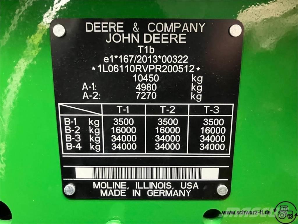 John Deere 6R 110 Traktorok