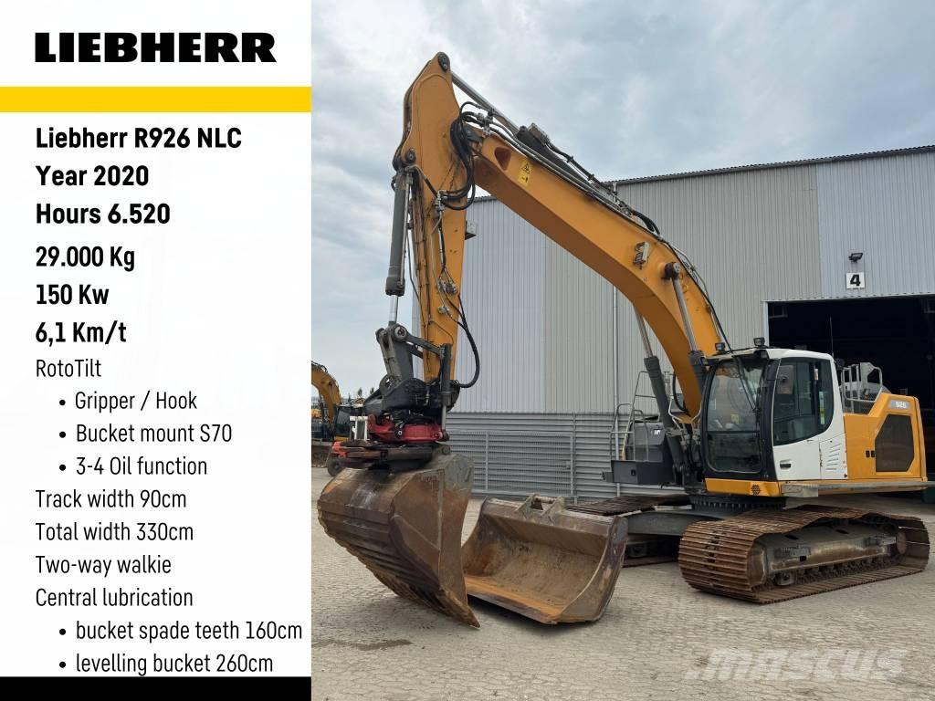 Liebherr R926 Lánctalpas kotrók