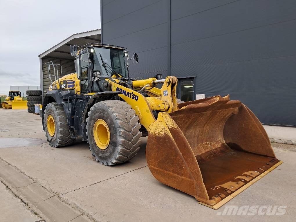 Komatsu WA475-10E0 Gumikerekes homlokrakodók