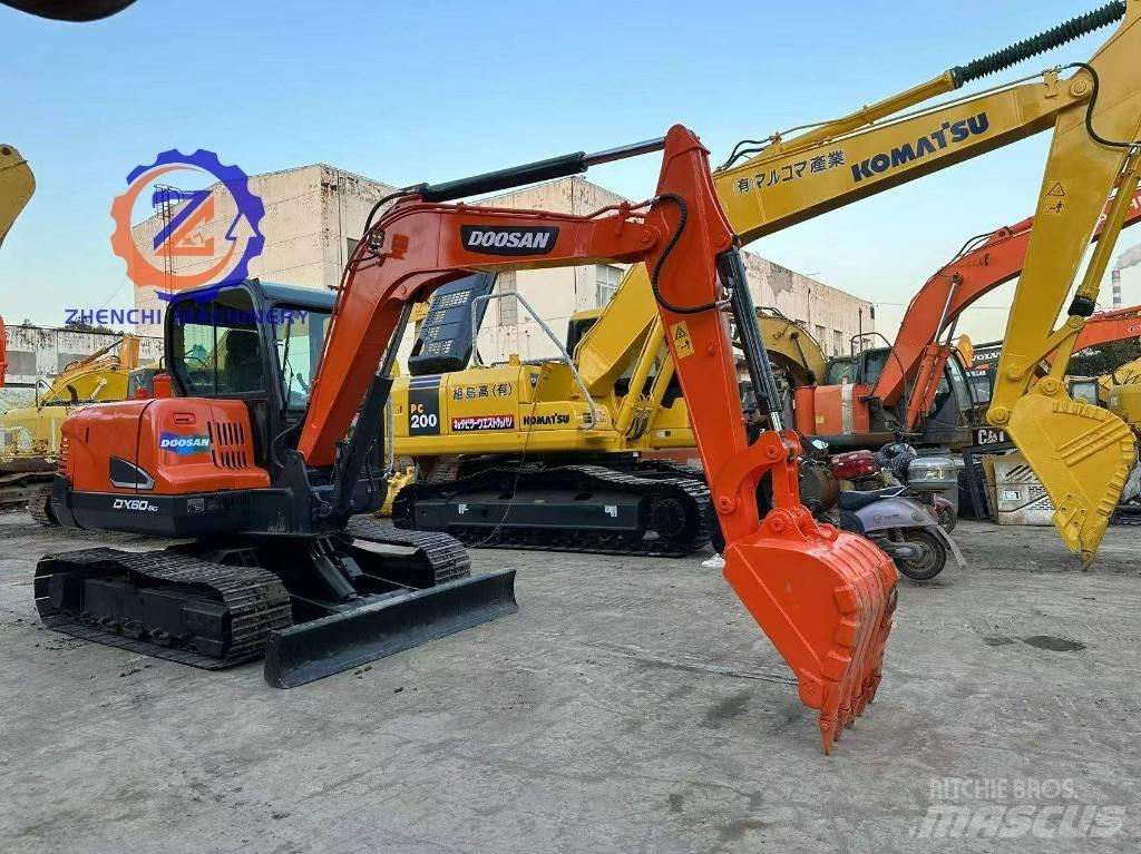 Doosan DX 60 Mini kotrók < 7t