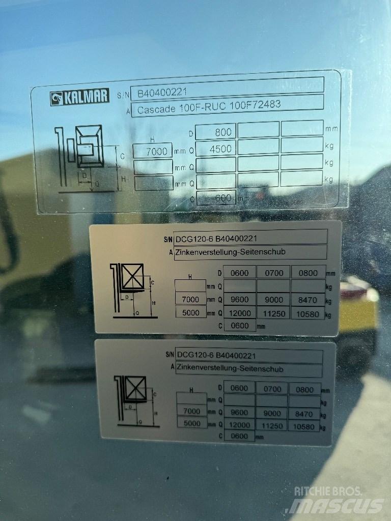 Kalmar DCG120-6 Dízel targoncák