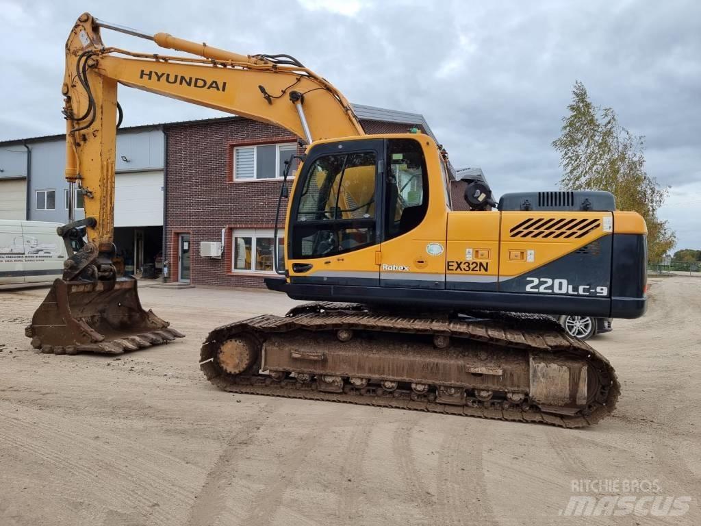 Hyundai R 220 LC-9 A Lánctalpas kotrók