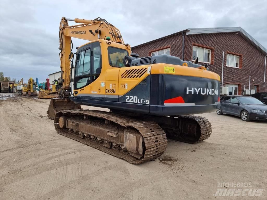 Hyundai R 220 LC-9 A Lánctalpas kotrók
