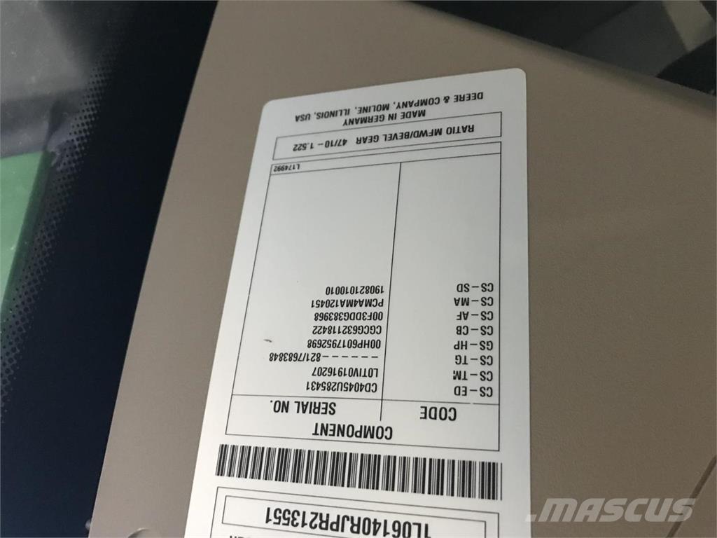 John Deere 6R 140 Traktorok