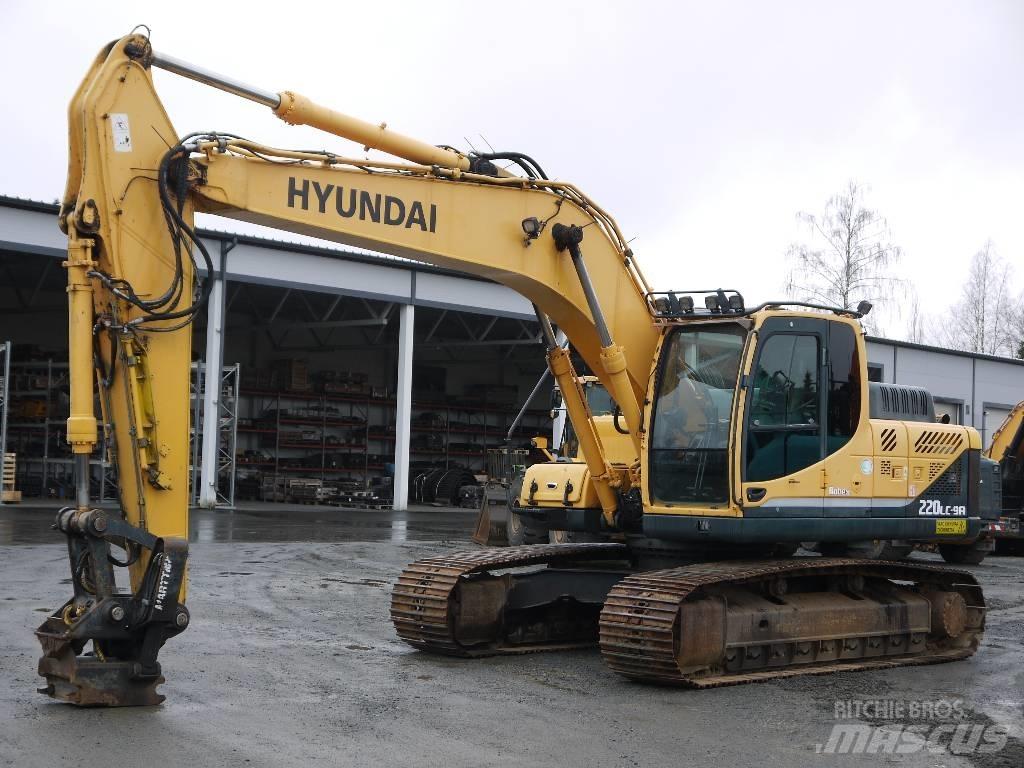 Hyundai R 220 LC-9A Lánctalpas kotrók