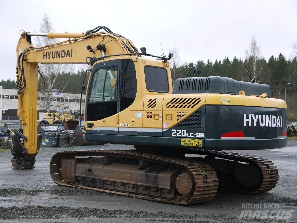 Hyundai R 220 LC-9A Lánctalpas kotrók