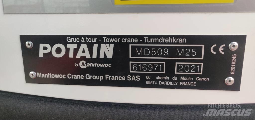 Potain MD509 M25 Torony daruk