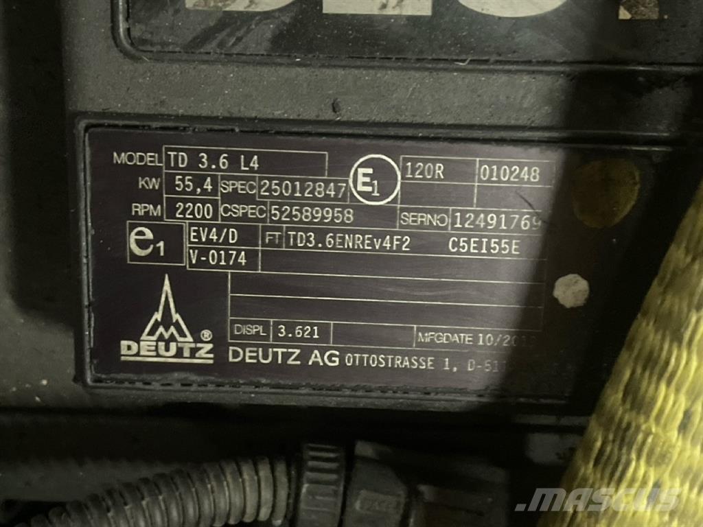Deutz TD3.6L4 Motorok