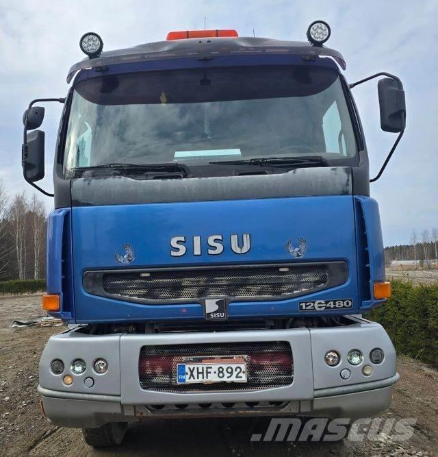 Sisu E12M 8X4 Billenő teherautók