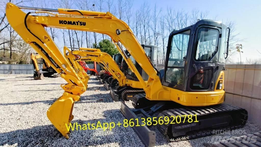 Komatsu PC 50 Mini kotrók < 7t