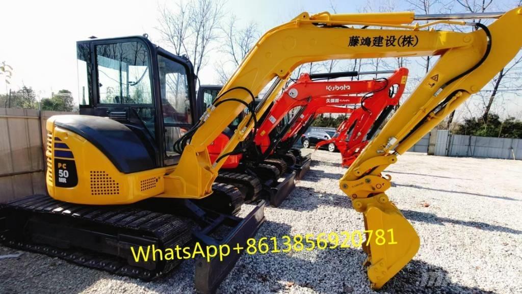 Komatsu PC 50 Mini kotrók < 7t