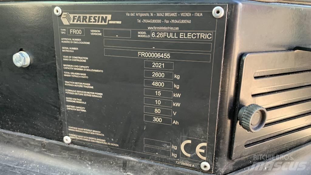 Faresin 6.26 E Teleszkópos rakodók