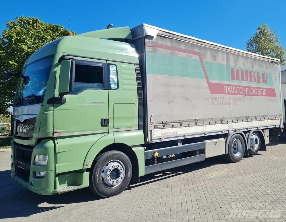 MAN 26.440 / 7.4m / LIFT Elhúzható ponyvás