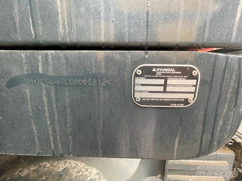 Hyundai R210 Lánctalpas kotrók