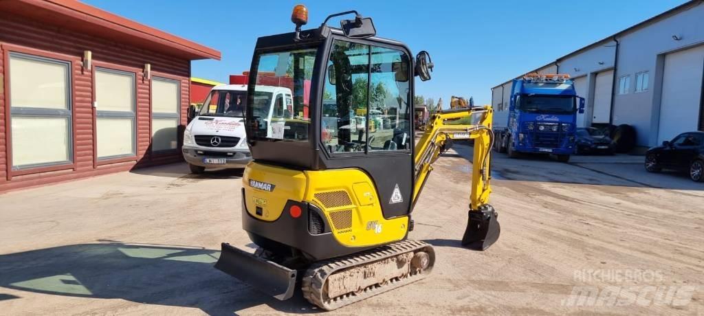 Yanmar SV 16 Mini kotrók < 7t