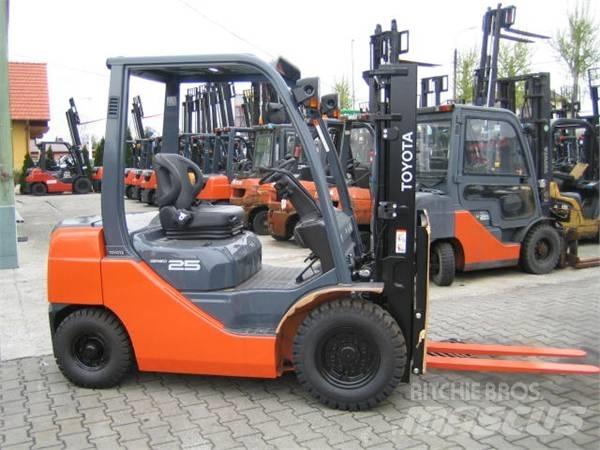 Toyota 02-8FG25 Gázüzemű targoncák