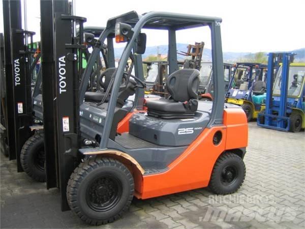 Toyota 02-8FG25 Gázüzemű targoncák