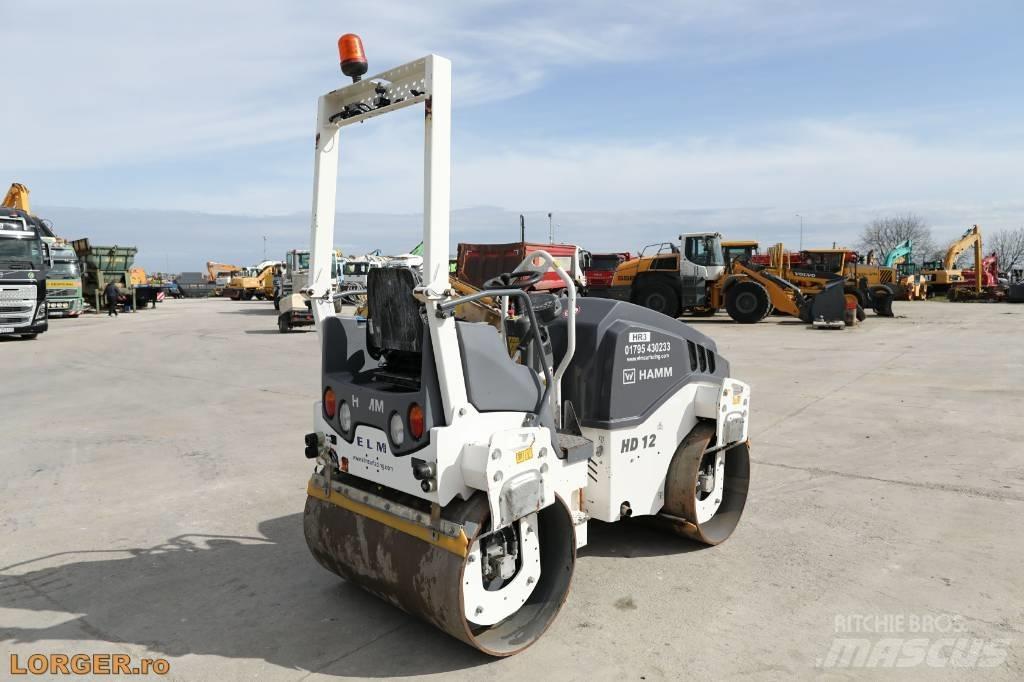 Hamm HD 12 VV Ikerdobos hengerek