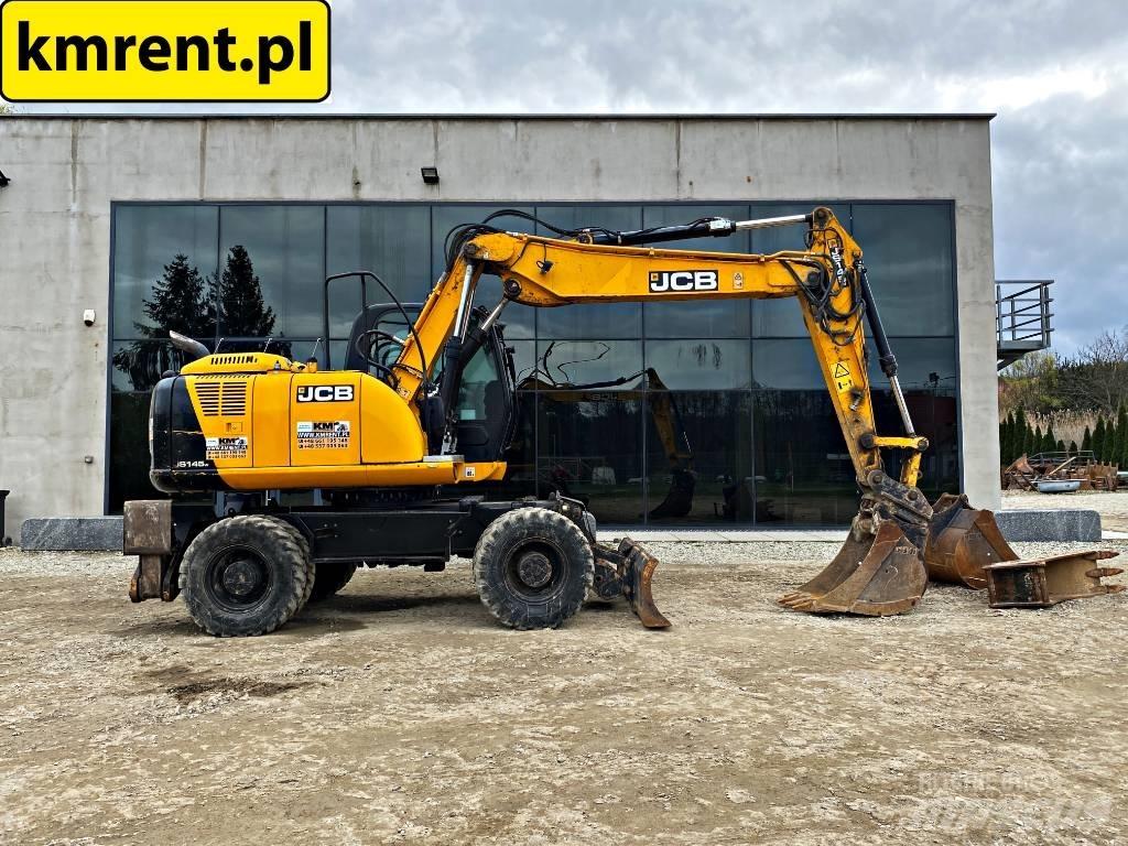 JCB JS 145 Gumikerekes kotrók
