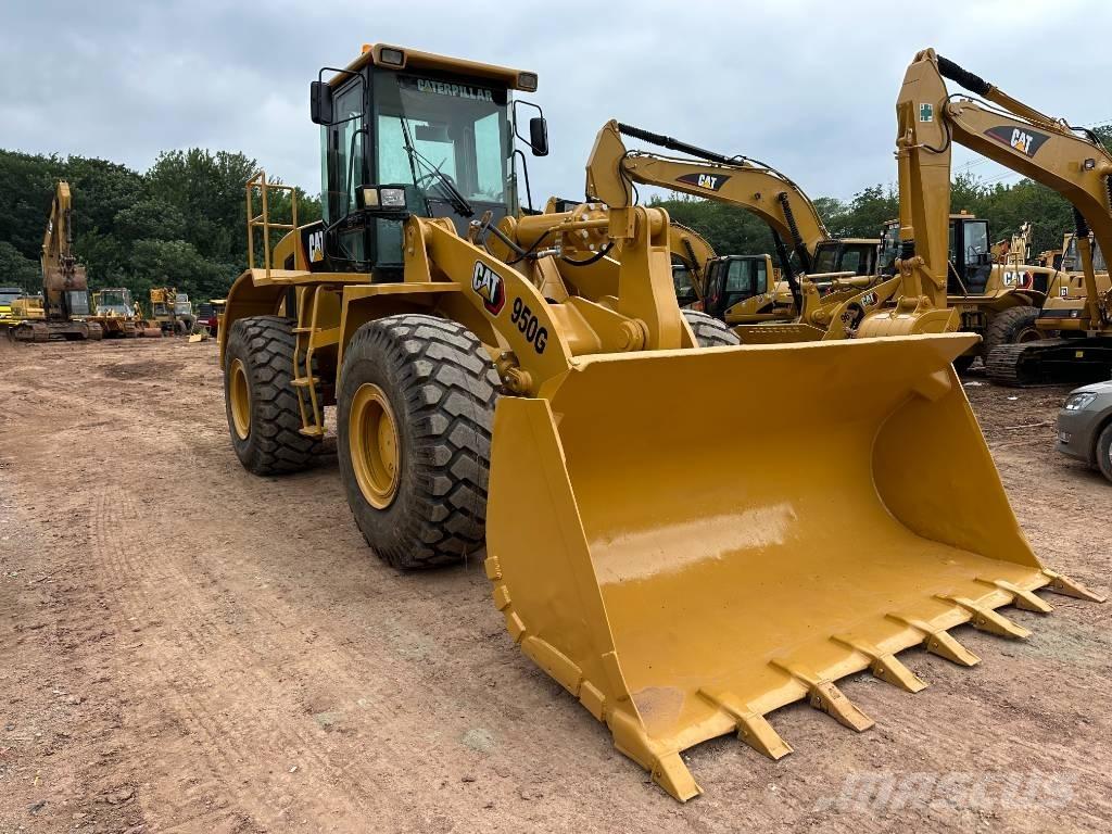 CAT 950 G Gumikerekes homlokrakodók
