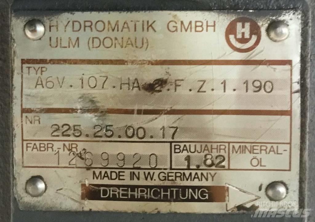 Hydromatik A6V107 Váltók