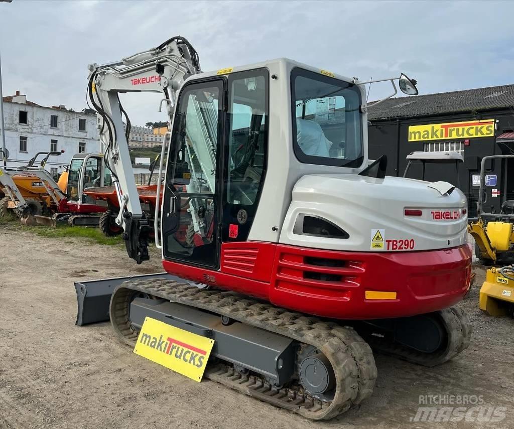 Takeuchi TB290 Közepes (midi) kotrók 7 t - 12 t
