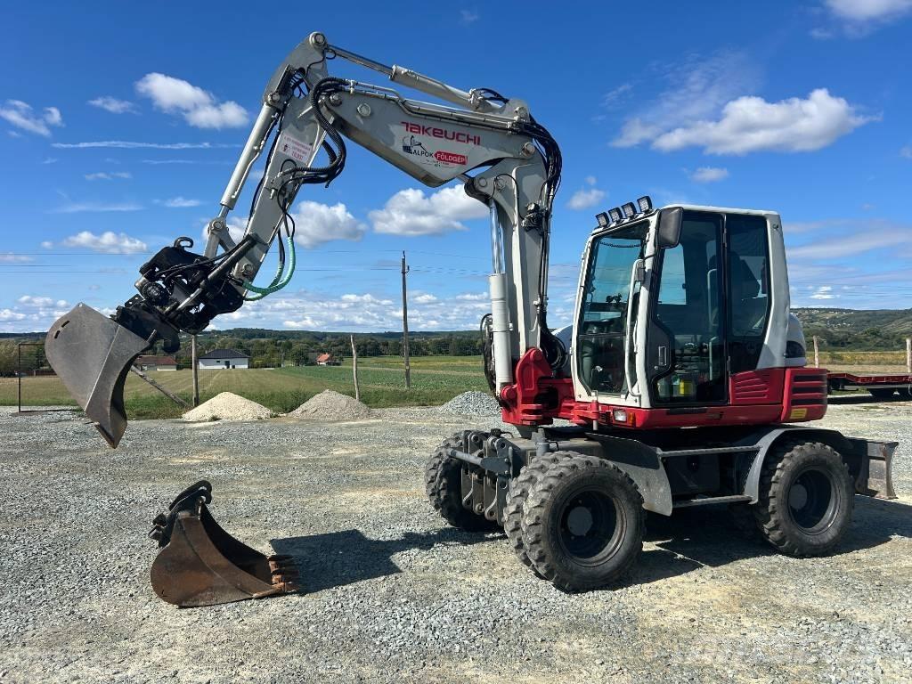 Takeuchi TB 295 W Gumikerekes kotrók