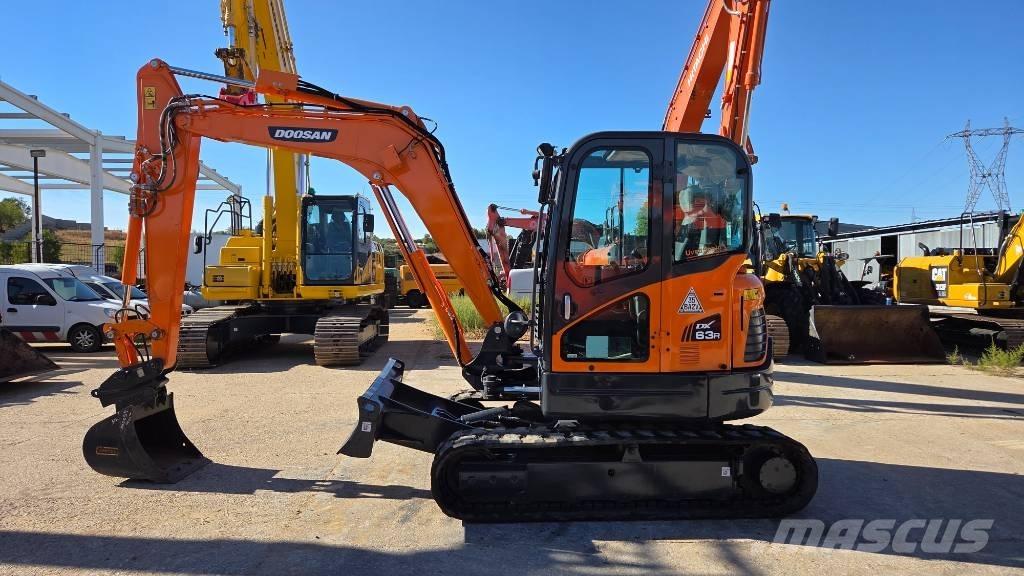 Doosan DX 63 R Mini kotrók < 7t