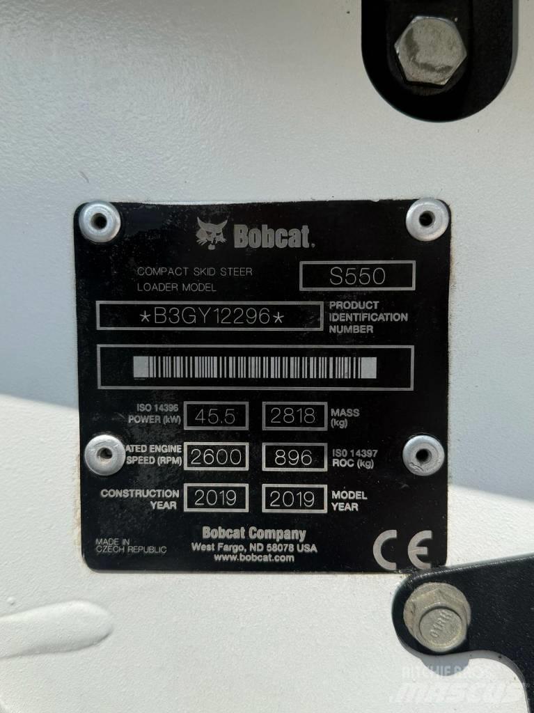 Bobcat S 550 Kompaktrakodók