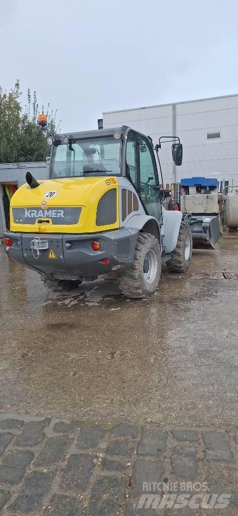 Kramer 8115 Gumikerekes homlokrakodók