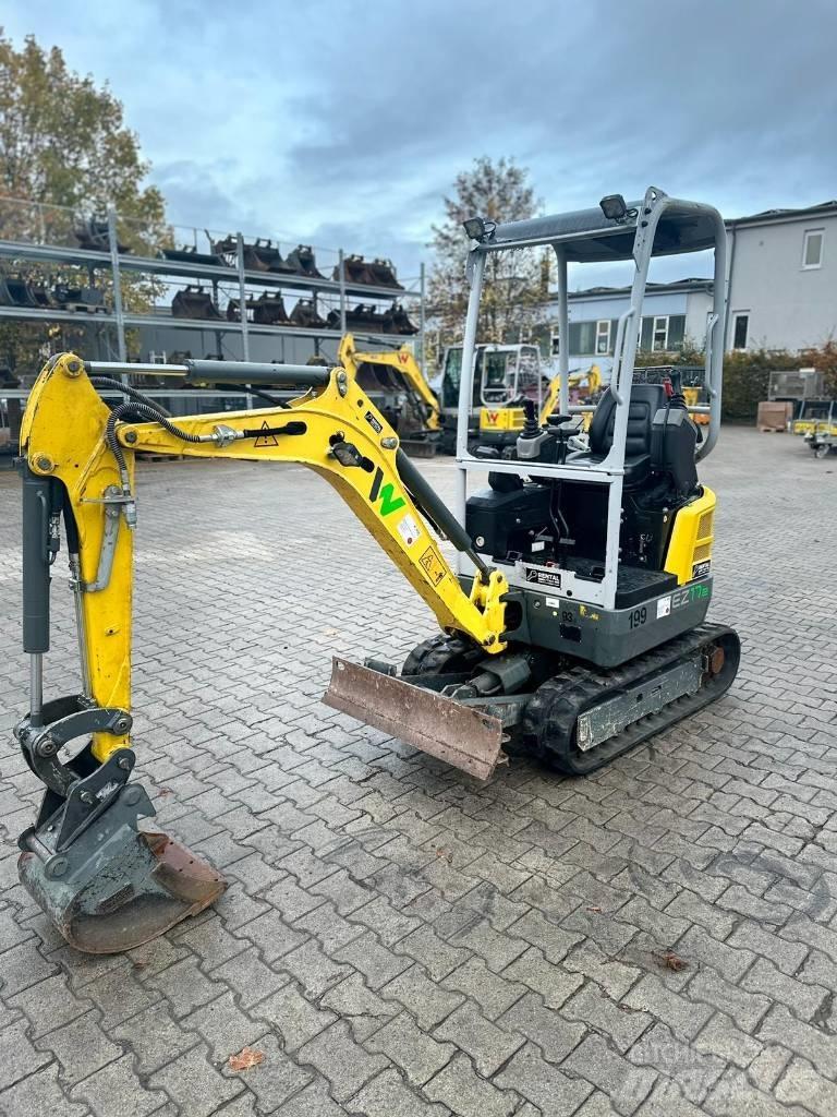 Wacker Neuson EZ17e Lánctalpas kotrók