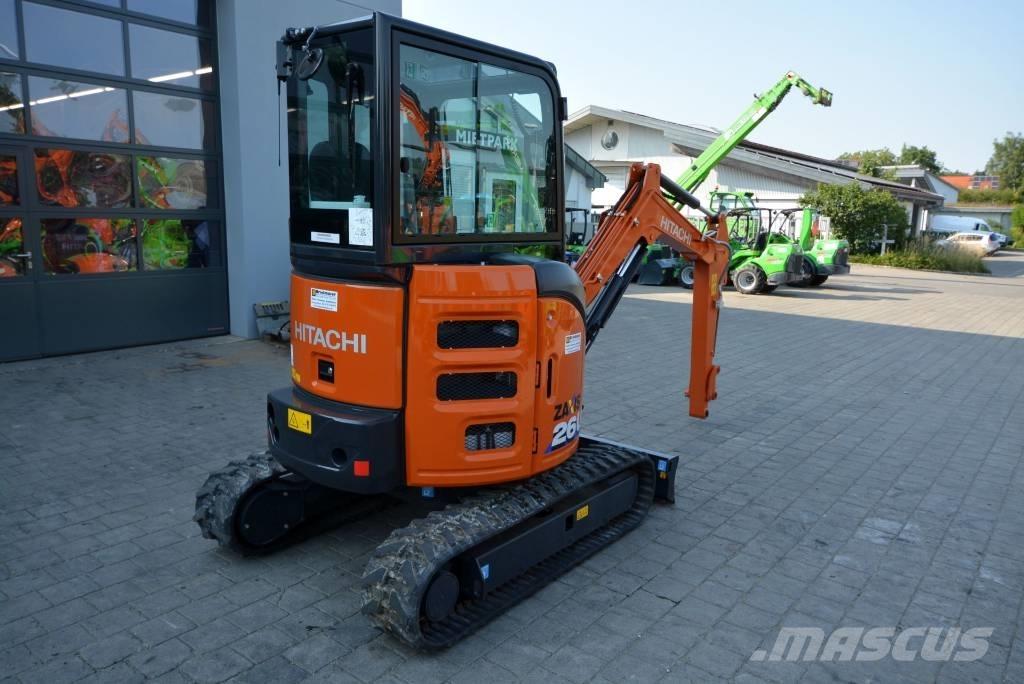 Hitachi ZX 26 U-6 Mini kotrók < 7t