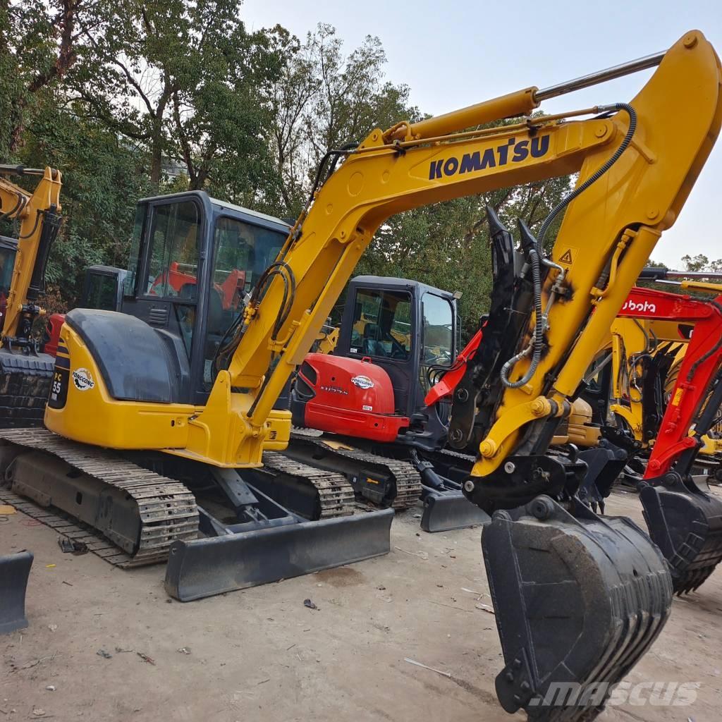 Komatsu PC 55 MR Mini kotrók < 7t