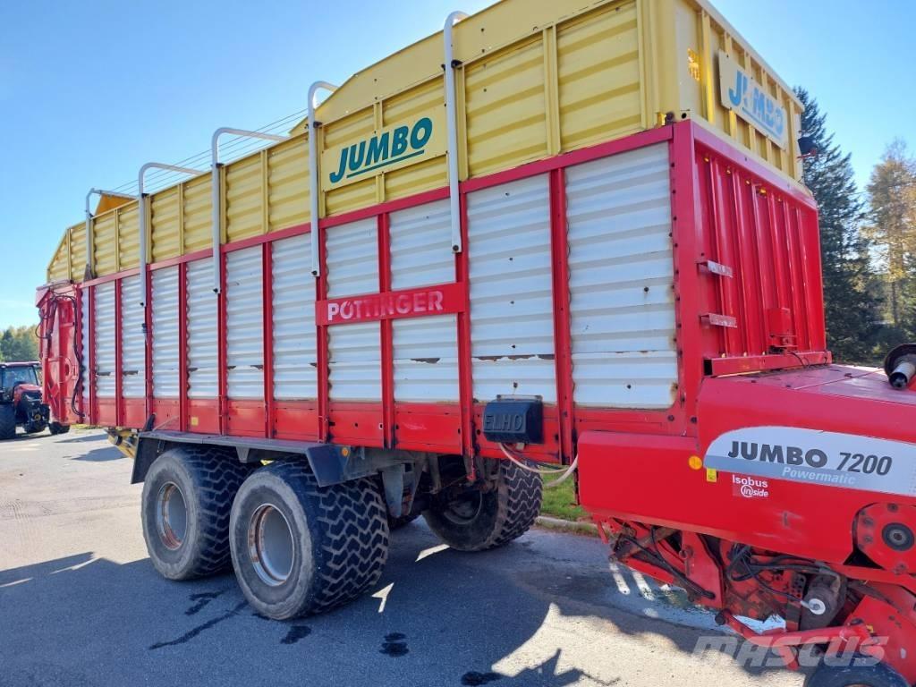 Pöttinger Jumbo 7200 Önrakodó pótkocsik