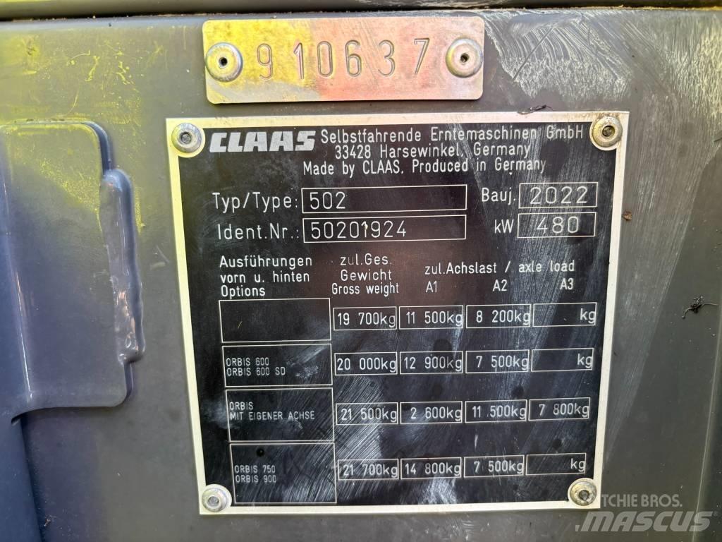 CLAAS Jaguar 960 4WD Önjáró szecskázók