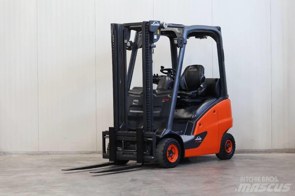 Linde H14T-01 Gázüzemű targoncák