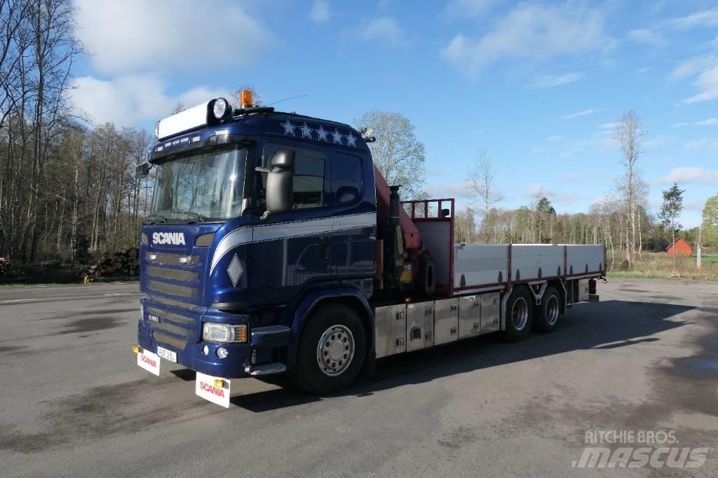 Scania G450 6x2 Darus teherautók
