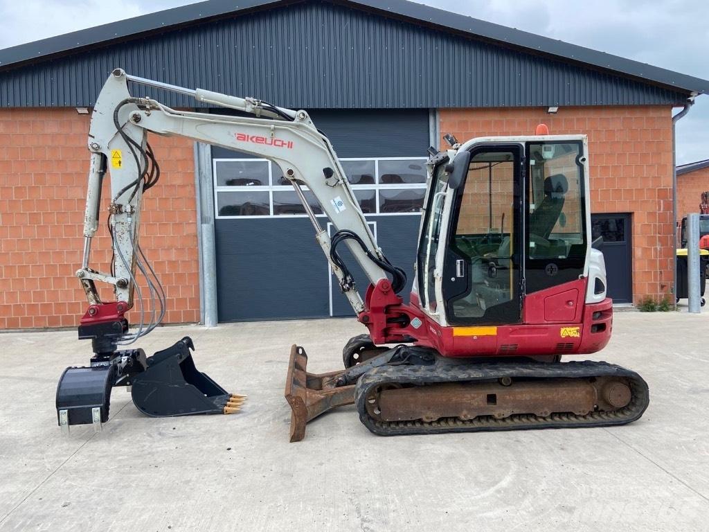 Takeuchi TB 260 Mini kotrók < 7t