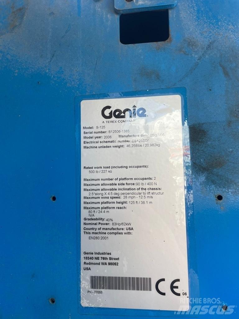Genie S 125 Karos emelők